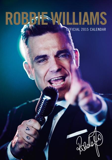 Robbie Williams Calendar 2015
